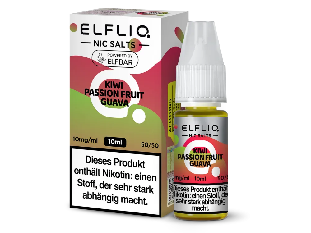 ELFBAR Kiwi Passion Fruit Guava Nikotinsalzliquid - Elfliq