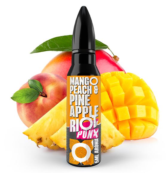 RIOT SQUAD PUNX Mango, Pfirsich und Ananas Aroma 5ml