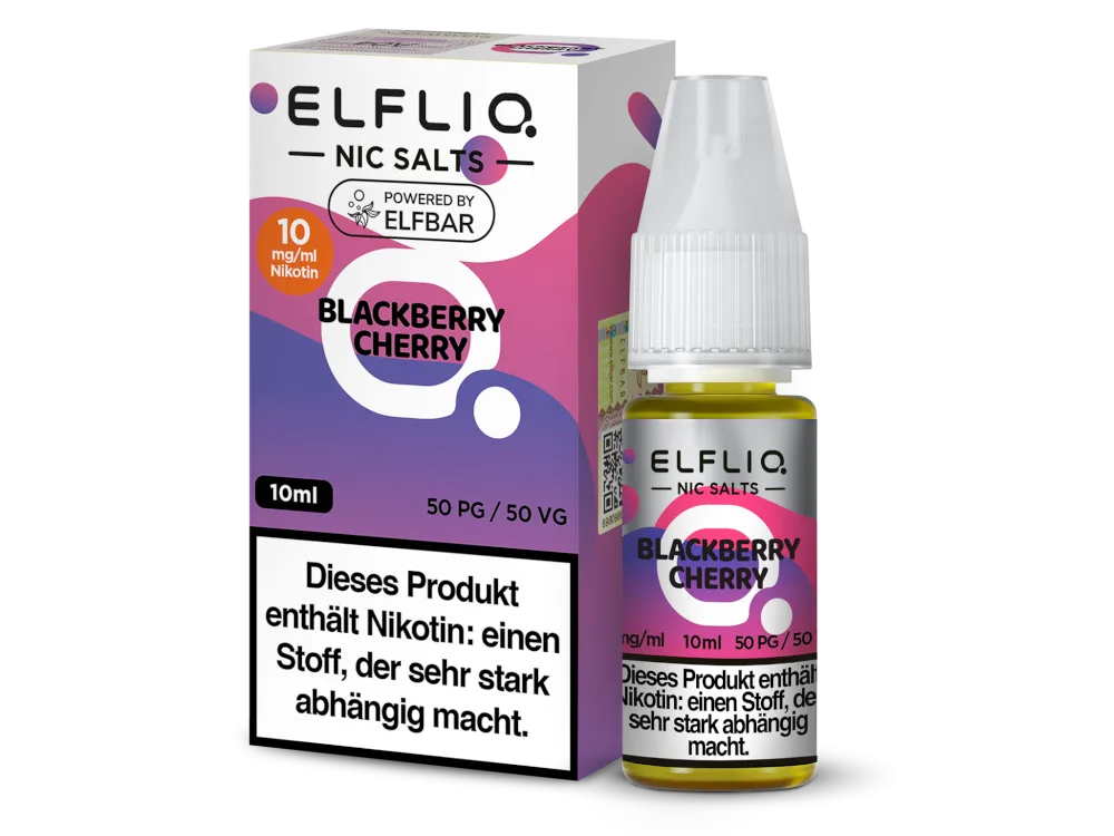 ELFBAR Blackberry Cherry Nikotinsalzliquid - Elfliq