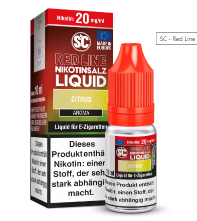 SC Red Line Double Apple Nikotinsalz Liquid 10mg/20mg