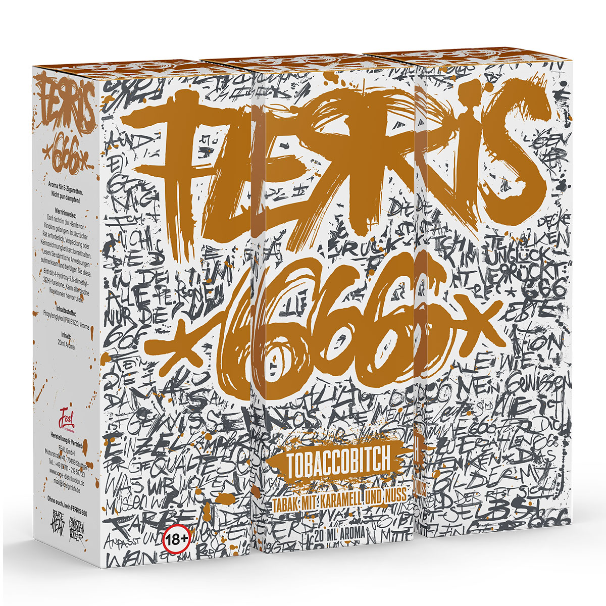 Ferris 666 - Tobaccobitch - 10ml Aroma (Longfill)