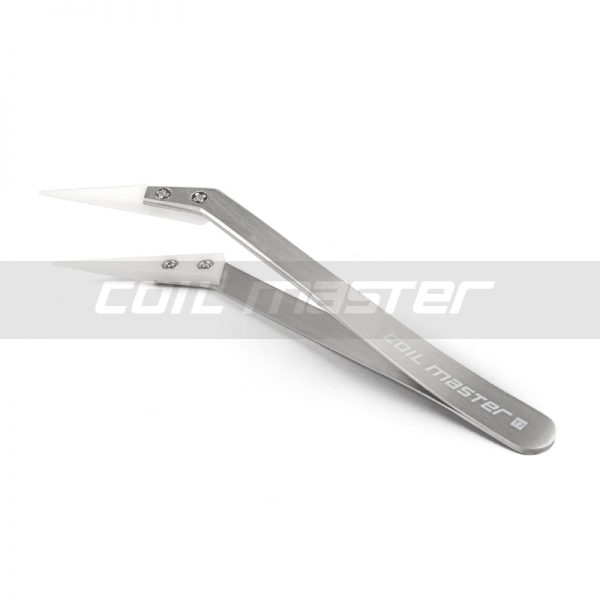 Coil Master Ceramic Tweezers (Bent) / Keramik Pinzette gebogen
