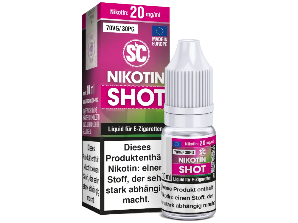 Nikotin Shot 70/30 SC 20mg 10ml