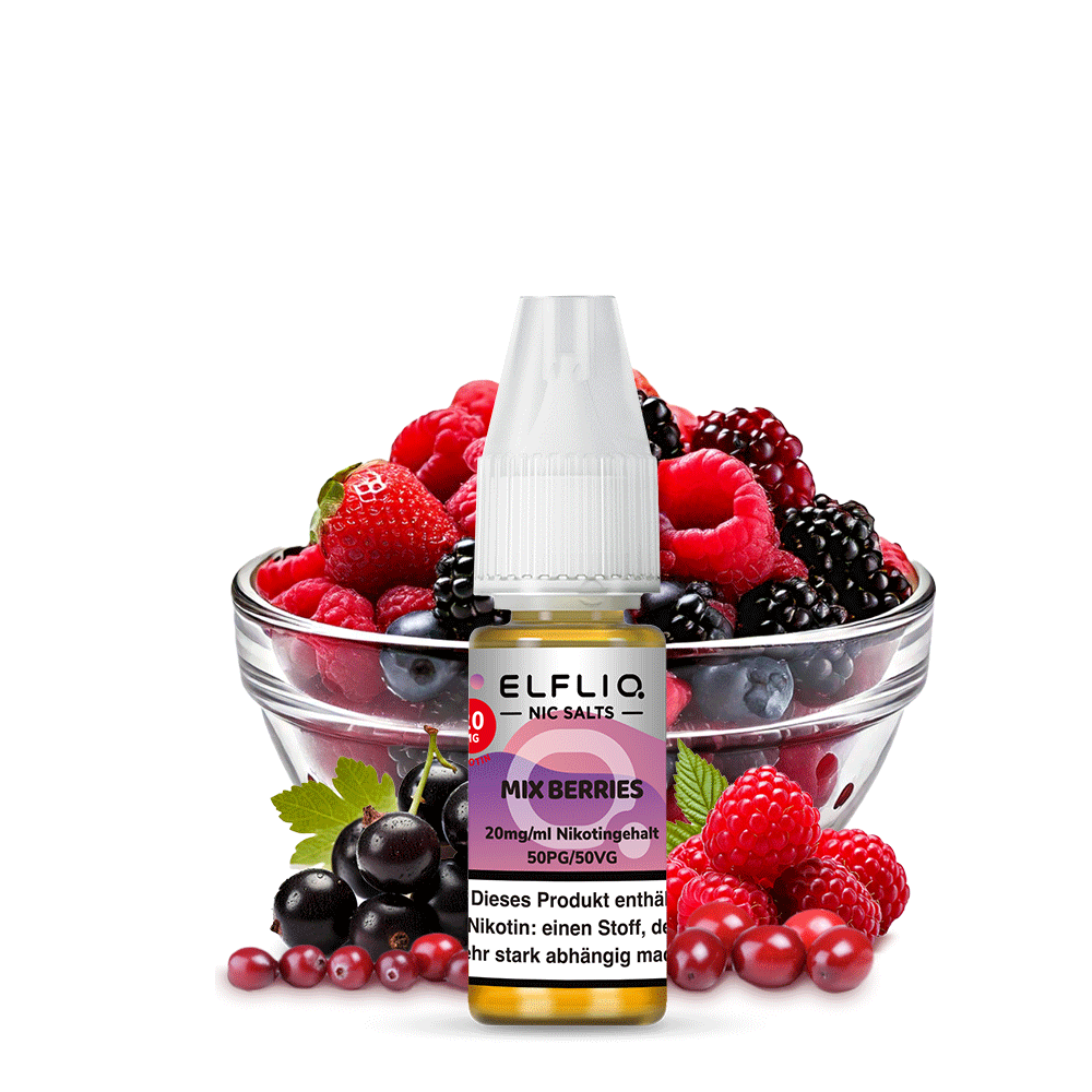 ELFBAR Mix Berries Nikotinsalzliquid - Elfliq-