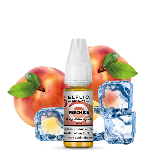 ELFBAR Peach Ice Nikotinsalzliquid - Elfliq - 10mg