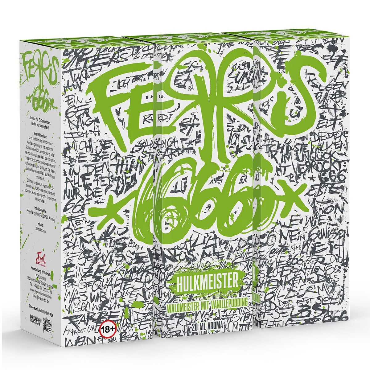 Ferris 666 - Hulkmeister - 10ml Aroma (Longfill)