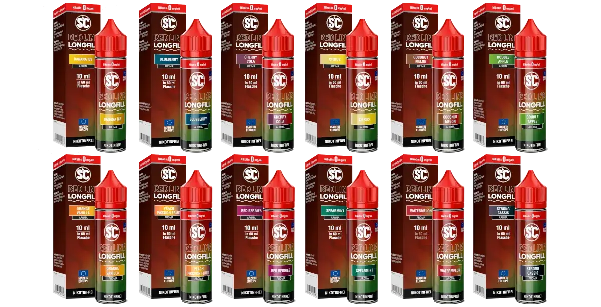 SC Red Line Longfill Strong Cassis 10ml