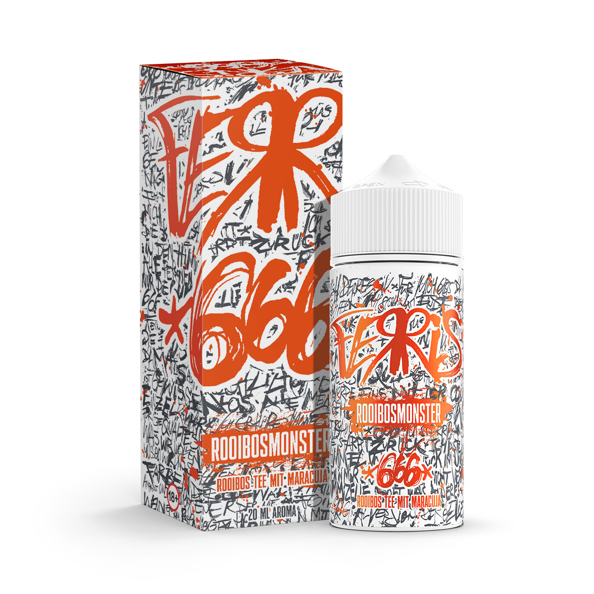 Ferris 666 - Rooibosmonster - 20ml Aroma (Longfill)